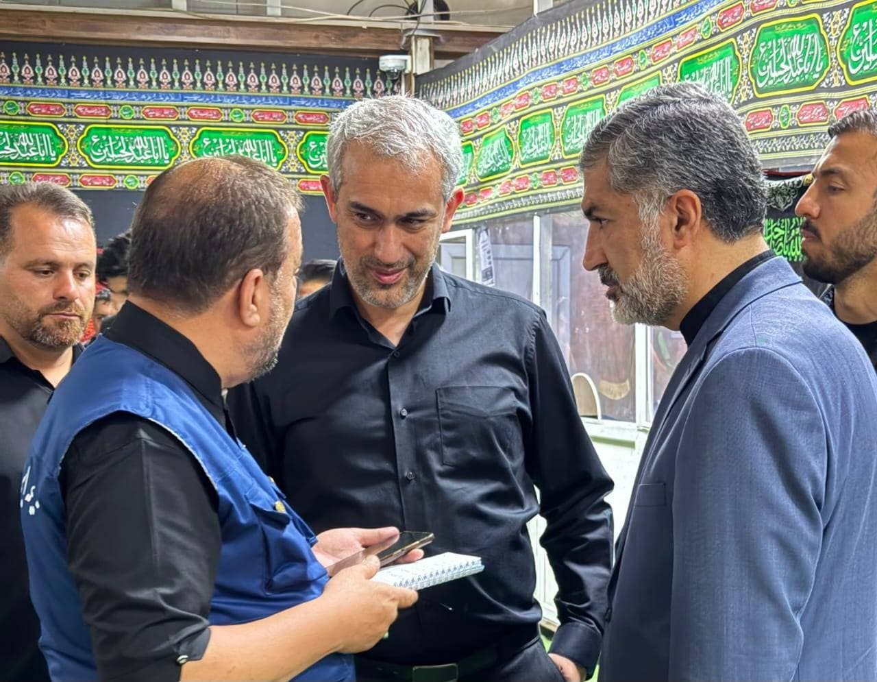 خداقوت وزیر اقتصاد به خادمان بیمه ایران در کربلای معلی