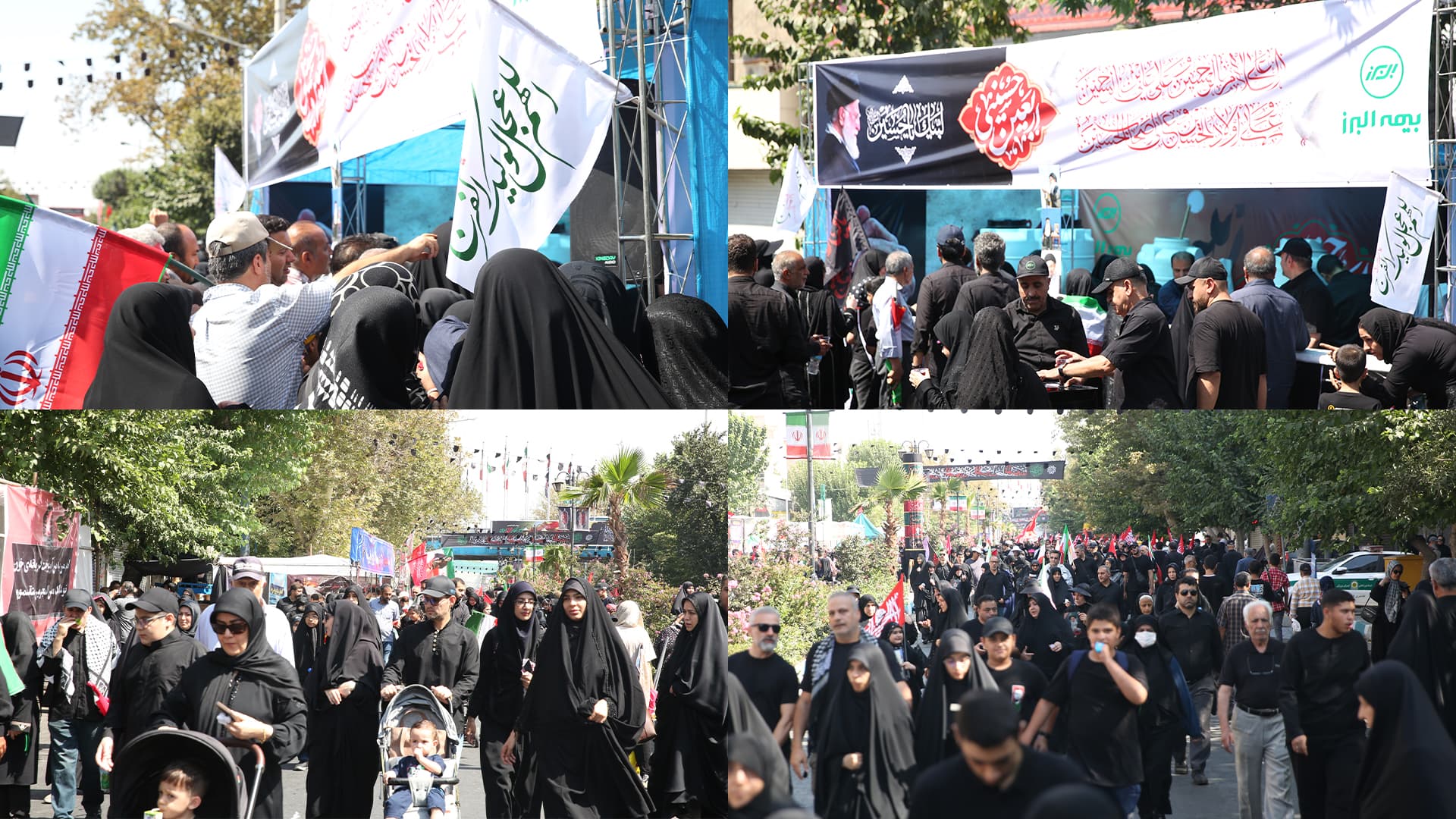 همراهی بیمه البرز با دلدادگان حسینی؛ برپایی موکب در مسیر جاماندگان اربعین