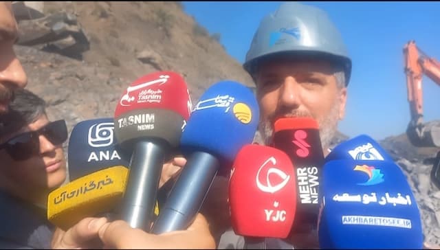 بهره‌برداری از تونل البرز غربی قطعه دوم آزاد راه تهران- شمال تا پایان ۱۴۰۶