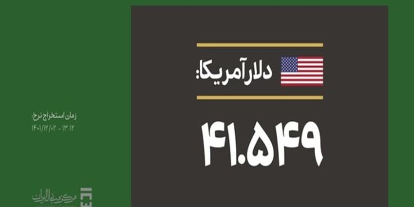 کاهش دلار در اولین کشف قیمت مرکز مبادله/ قیمت: ۴۱۵۴۹ تومان