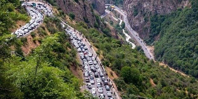 آخرین وضعیت ترافیکی محورهای تهران-شمال