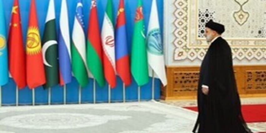 پرچم ایران بر فراز شانگهای