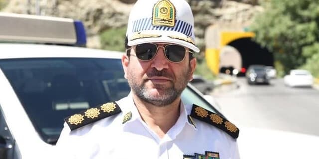 احتمال ریزش سنگ در جاده چالوس