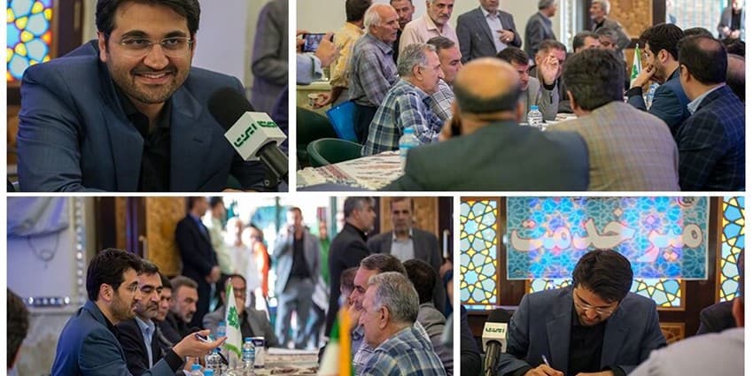 حضور میدانی رئیس سازمان مالیاتی در بازار تهران برای حل و فصل مسایل مالیاتی اصناف