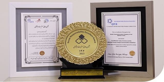 همراه اول موفق به دریافت بالاترین نشان مسؤولیت اجتماعی شد