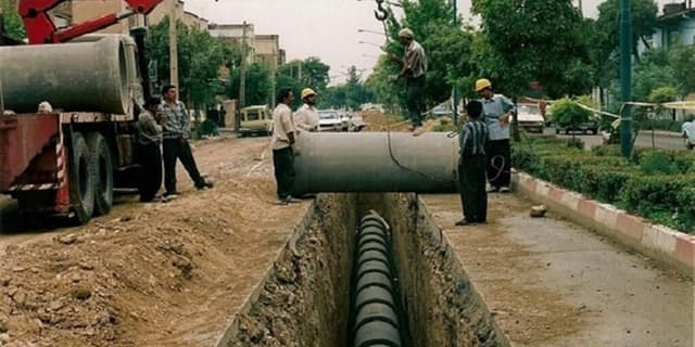 "فاضلاب" اهواز ۳۰ سال پس از کلنگ‌زنی!
