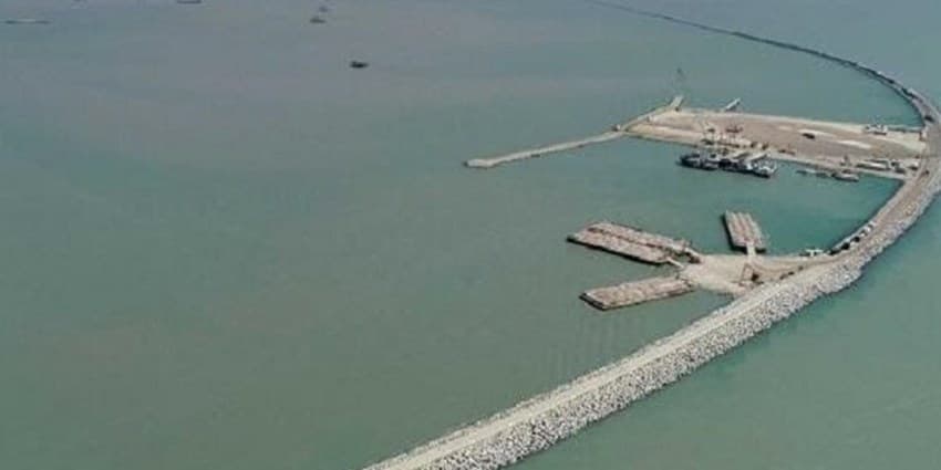 پیشرفت ۸۰ درصدی ساخت بندر فاو عراق در ساحل خلیج فارس