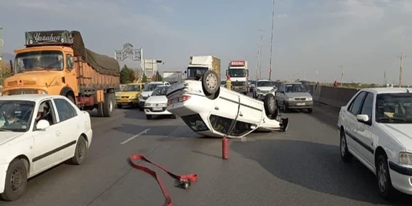 ‌62 درصد از جانباختگان سوانح رانندگی امسال در سن اشتغال بودند
