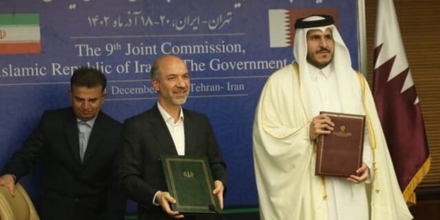 سند همکاری‌های‌ اقتصادی ایران و قطر امضا شد