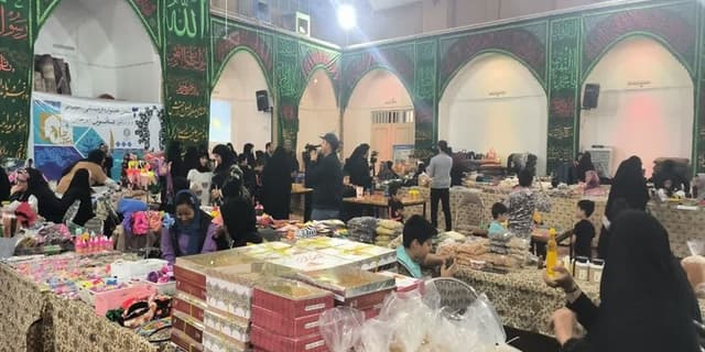 برپایی نمایشگاه بانوی یزدی توانمند در یزد