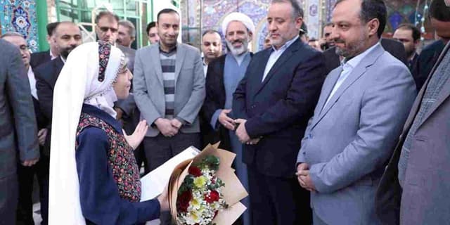 وزیر اقتصاد وارد سمنان شد