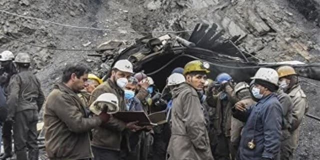 ریزش وحشتناک معدن طلای ترکیه کارگران را گرفتار کرد