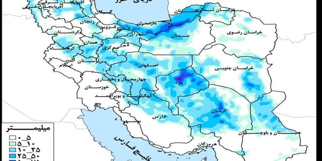 حوضه آبریز قره قوم، کم‌باران‌ترین حوضه درجه ۱ کشور در هفته جاری