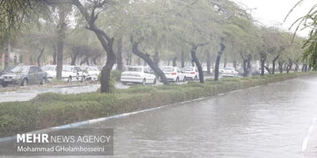 رگبار باران و رعدوبرق در اغلب مناطق کشور