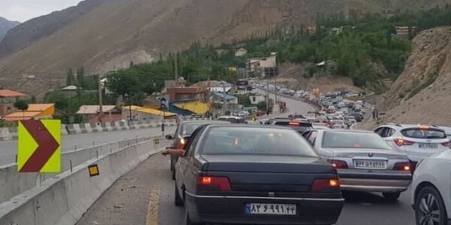 وضعیت جاده‌ها / ترافیک سنگین در آزادراه‌های البرز