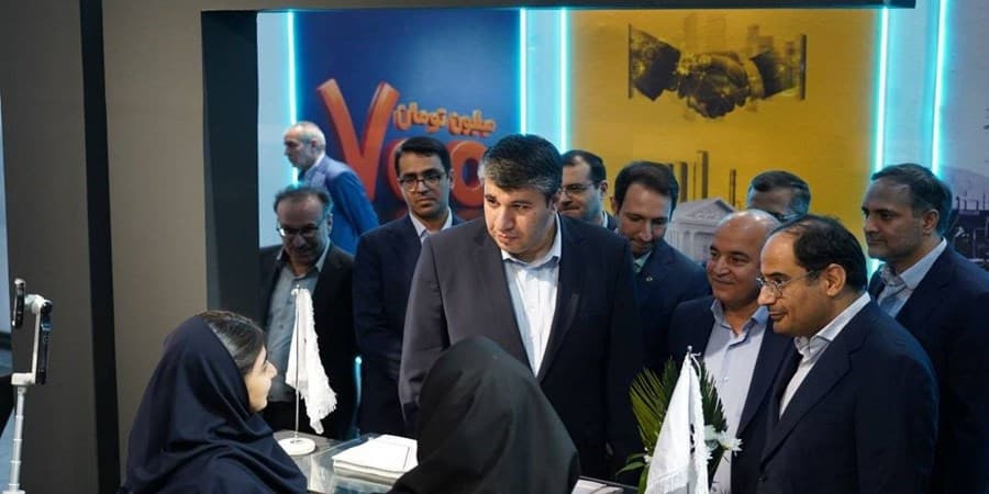 گزارش تصویری حضور بانک توسعه صادرات ایران در نخستین روز از سومین نمایشگاه پتروکم