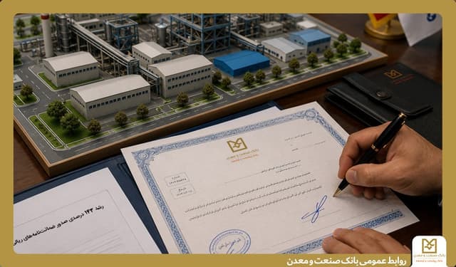 رشد ۱۴۳ درصدی صدور ضمانتنامههای ریالی بانك صنعت و معدن در سهماهه نخست سال جاری