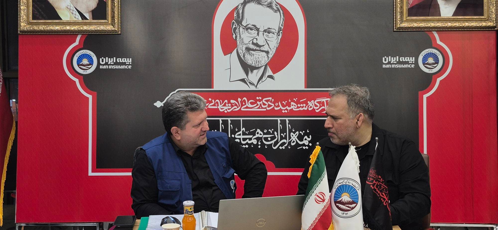 بازدید رئیس کمیسیون اقتصادی مجلس از ستاد اربعین بیمه ایران در کربلا