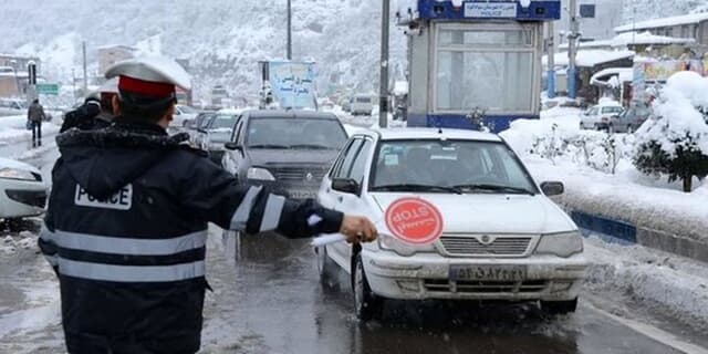 جاده چالوس بسته شد