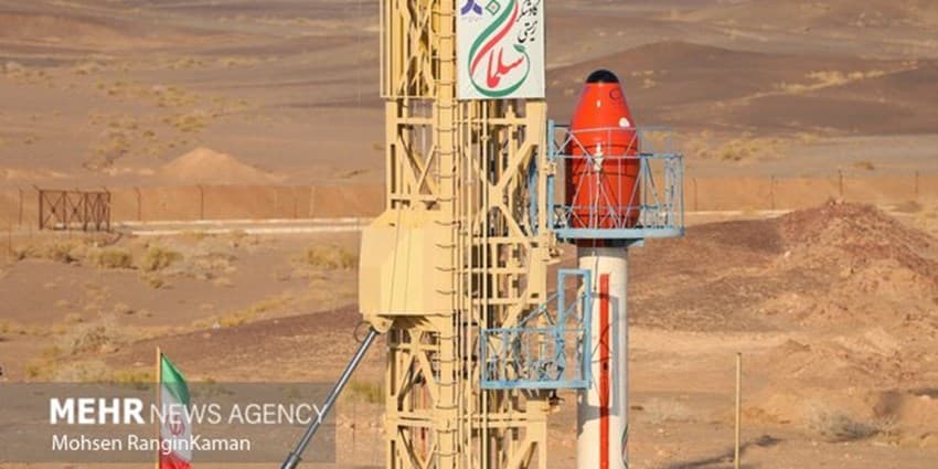 کپسول زیستی ایرانی با موفقیت به فضا پرتاب شد