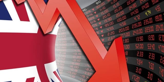 نزول رشد اقتصادی بریتانیا