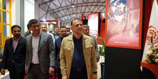 بازدید مدیرعامل شرکت ملی صنایع مس ایران از نهمین نمایشگاه بینالمللی معدن کرمان
