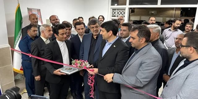 افتتاح مدرسه ۱۵ کلاسه چادرملو در اردکان